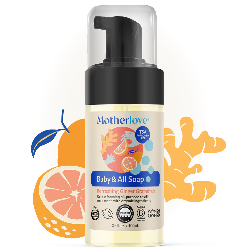Baby & All® Soap - Refreshing Ginger Grapefruit - Image 5
